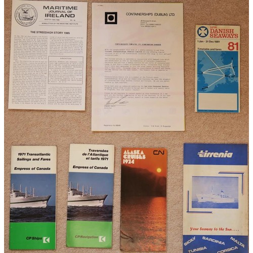 170 - Scarce - ABC Shipping Guide May 1973 Caledonian McBrayne 1970 – 1985 Other Scottish Cruise Services ... 