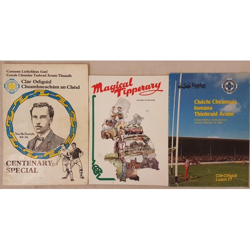 174 - Tipperary G.A.A. Centenary Special 19th July 1984 Lothra and Doire v Éire Óg Aonach; C... 