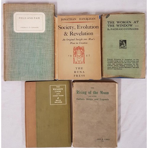 190 - Field and Fare and The Woman at the Window by O’Conaire in dust wrapper. The Rising of the Moo... 
