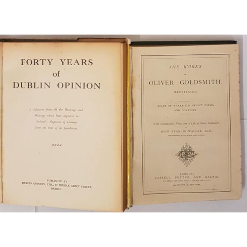 232 - Forty Years of Dublin Opinion. a Selection from All the Drawings and Writings Which Have Appeared in... 