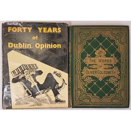 232 - Forty Years of Dublin Opinion. a Selection from All the Drawings and Writings Which Have Appeared in... 