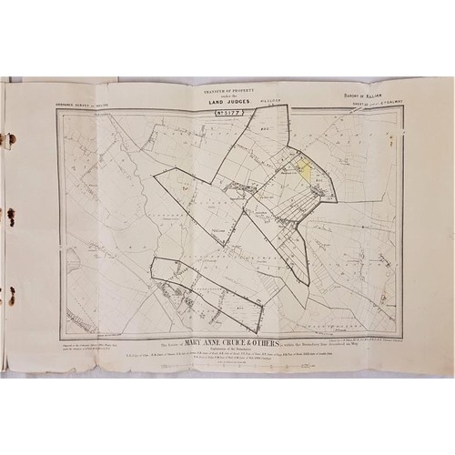 236 - High Court – Final Notice re Sale of Lands dated 19th Sept. 1891 relating to approx. 610 acres... 