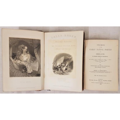 249 - Henry. R. Montgomery  Specimens of the Early Native Poetry of Ireland, 1892. Frontispiece ... 