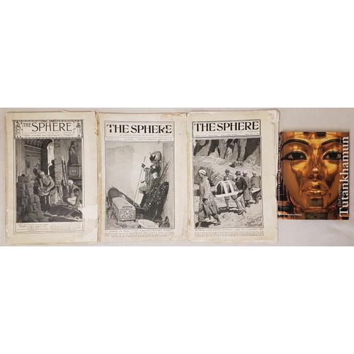 317 - 3 original issues of The Sphere illustrated paper January/February 1923 depicting numerous illustrat... 