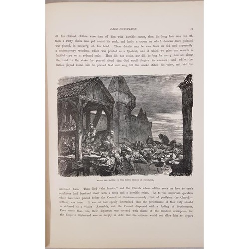 335 - G.C.T. Bartley. The Rhine From Its Source to The Sea. 1885. 1st. Folio. Profusely illustrated. ... 