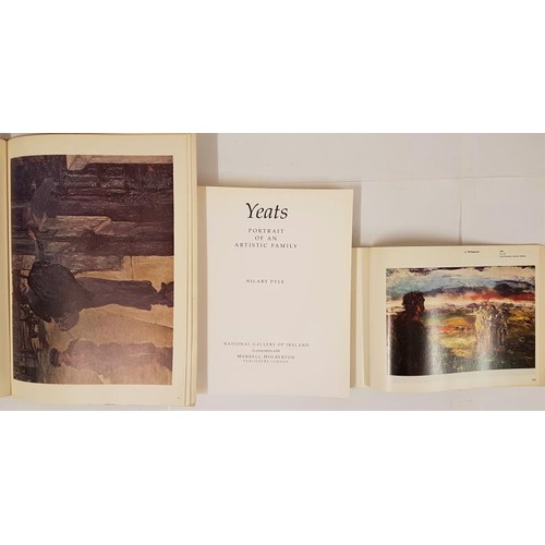 345 - Yeats, Jack B.. The Masters 40, with illustrations by Jack B. Yeats, 1966; Pyle, Hilary. Yeats Portr... 