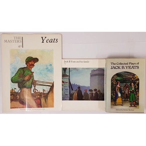 346 - Yeats, Jack B.. The Masters 40, with illustrations by Jack B. Yeats, 1966; Jack B Yeats and his Fami... 