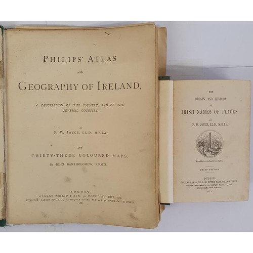 72 - Philips Atlas and Geography of Ireland -a description of the country and of the several counties by ... 