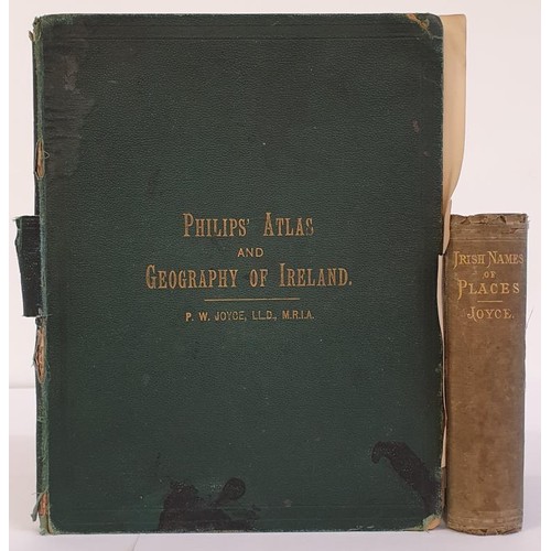 72 - Philips Atlas and Geography of Ireland -a description of the country and of the several counties by ... 