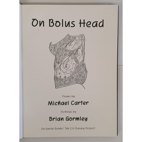 74 - Michael Carter, Brian Gormley. On Bolus Head. En Garde Books/ The Cill Rialaig Project, Upper Black ... 