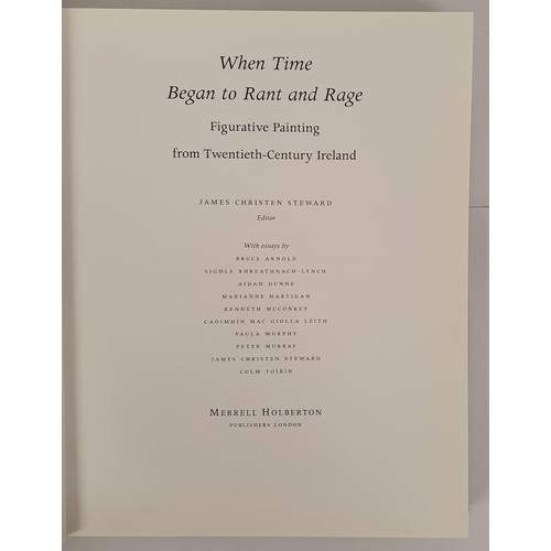 112 - When Time Began to Rant and Rage Figurative Painting from Twentieth Century Ireland. Steward, James ... 