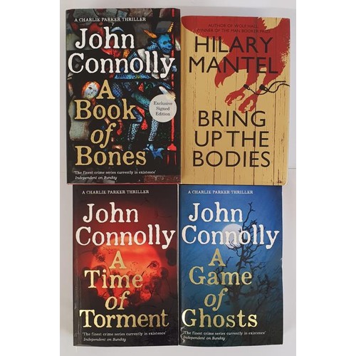 144 - John Connolly, A Book of Bones - A Charlie Parker Thriller, Exclusive Signed Edition, 2019, Hodder &... 