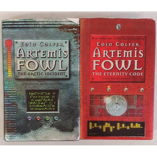 149 - Eoin Colfer, Artemis Fowl and The Eternity Code, 2003, Puffin Books, Signed 1st edition, 1st printin... 