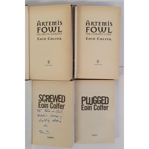 150 - Eoin Colfer, Artemis Fowl The Eternity Code, Puffin, 2003, First Edition, First Printing, Hardback i... 