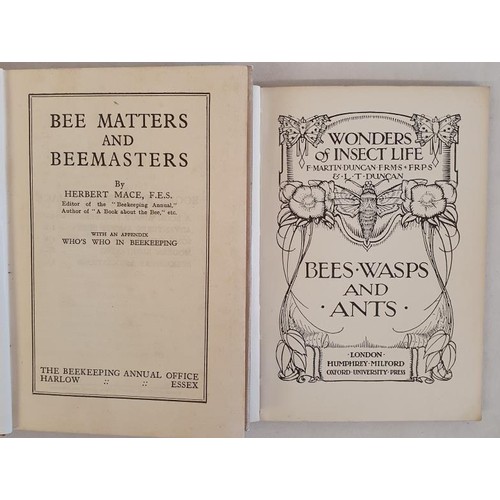 160 - H. Mace. Bee Matters and Masters with appendix 