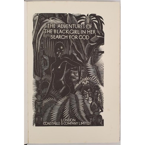 169 - The Adventures of the Black Girl in Her Search for God SHAW, Bernard Published by Constable & Co... 