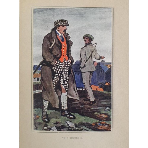 177 - Irishmen All By G A Birmingham, 12 illustrations in colour by Jack B Yeats. 1913 1st Ed