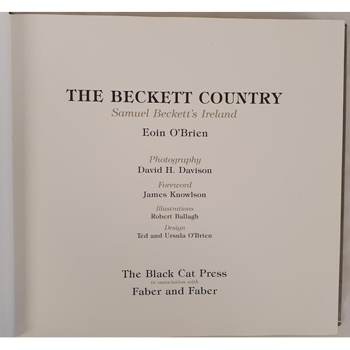 194 - The Beckett Country by Eoin O'Brien SIGNED by Samuel Beckett. Limited edition No. 43 of 250. The Bec... 