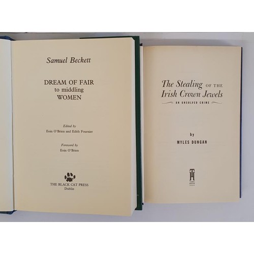 195 - Samuel Beckett. Dream of Fair to Middling Women. 1992. 1st D.J.;  and Myles Dungan. The Stealin... 