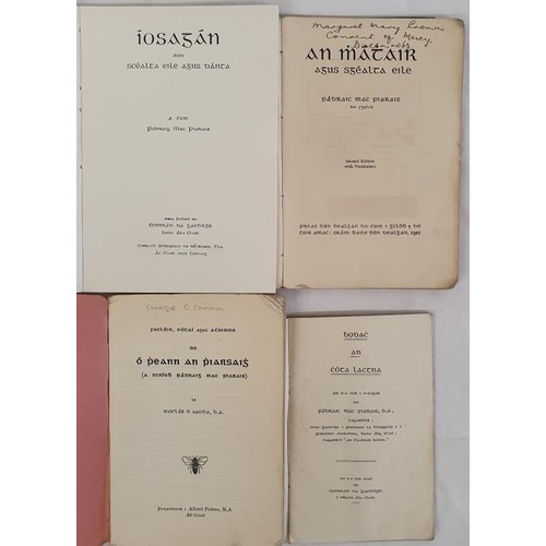 220 - Gaeilge - Padraig Pearse Books all (PB). Bodach an Chota Lachtna, Focloir Notai agus achoimre do O P... 