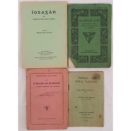 220 - Gaeilge - Padraig Pearse Books all (PB). Bodach an Chota Lachtna, Focloir Notai agus achoimre do O P... 