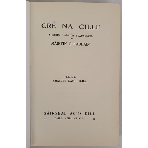 236 - Cré Na Cille by Máirtín Ó Cadhain illustrated by Charles Lamb, R H A. 1s... 