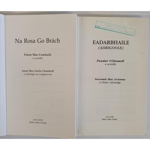 243 - Two reprints from Cúige Uladh, both choirigh ag Anraí Mac Giolla Chomhaill: First. Fio... 