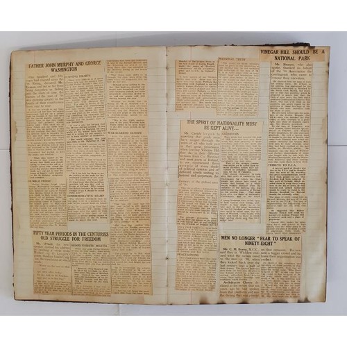 257 - Book Containing c.50 pages of Newspapers Cuttings in the main from 1948