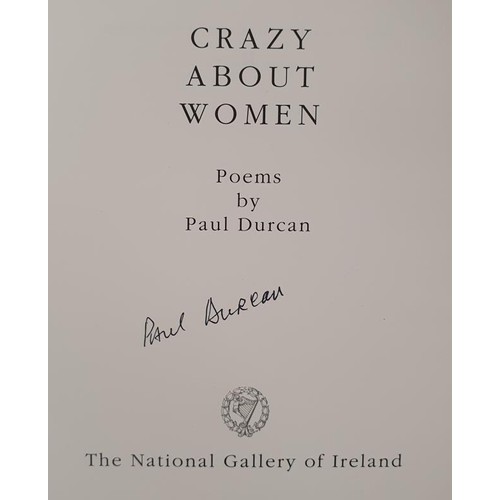 350 - Irish Poetry/Drama; Crazy About Women by Paul Durcan SIGNED 1991; Death of a Naturalist by Seamus He... 