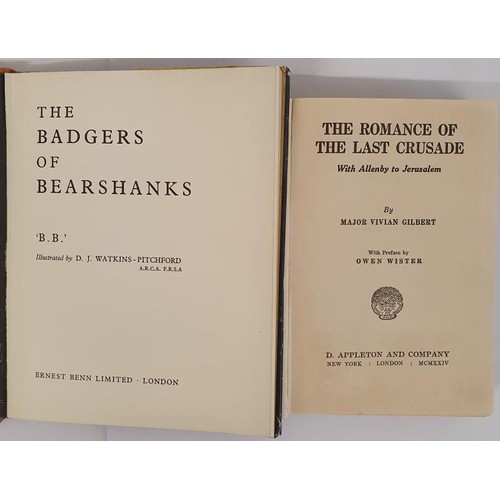 357 - The Badgers of Bearshanks B.B.' (Denys James Watkins-Pitchford) Published by Ernest Benn, 1961. The ... 