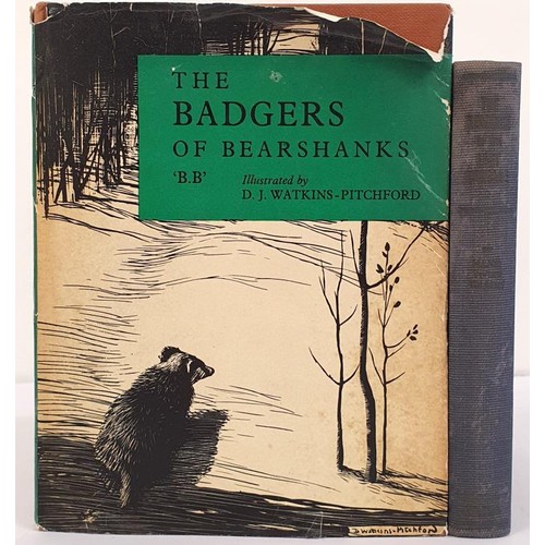 357 - The Badgers of Bearshanks B.B.' (Denys James Watkins-Pitchford) Published by Ernest Benn, 1961. The ... 