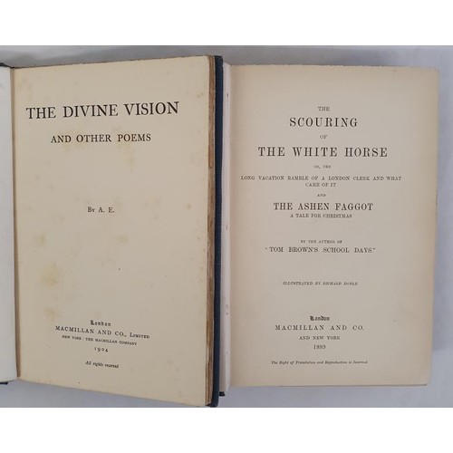 367 - A.E. The Divine Vision and Other Poems. 1904. 1st. Ephemera. Dedicated to Susan Mitchell and The Sco... 