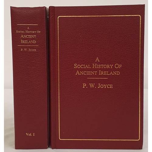 370 - A Social History of Ancient Ireland, Treating of Government, Religion, Law, Art, Trade, Manners and ... 