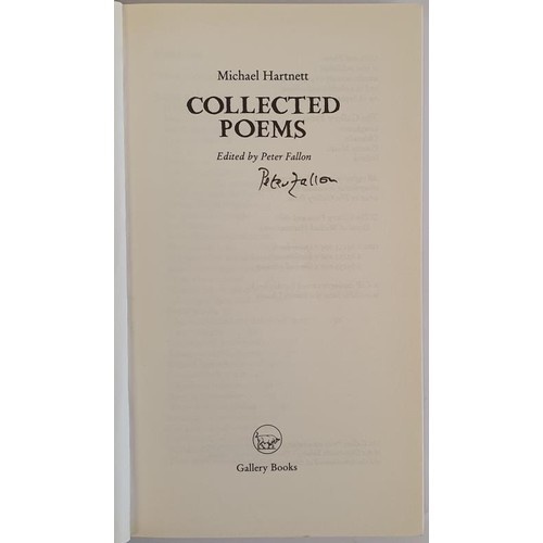 426 - Michael Hartnett; Collected Poems edited and signed by Peter Fallon, first edition PB, Gallery Press... 