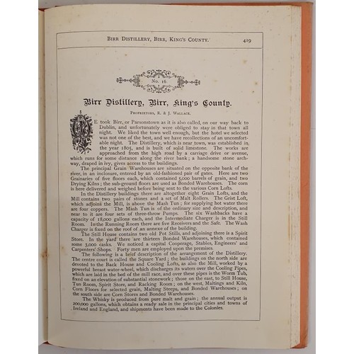 452 - Alfred Barnard, The Whisky Distilleries of the United Kingdom. Large 4to, 1969 ed with dj; vg. Inclu... 