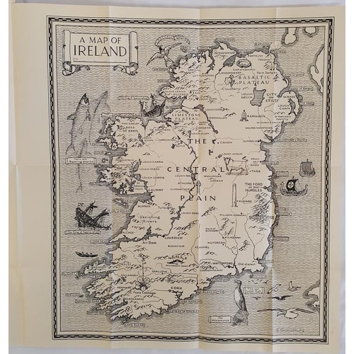 473 - Irish travel. The Way that I went by Praeger. 1939. Folding map; An Irish Journal by Paul henry. Lov... 