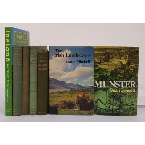 475 - Irish landscape. Munster by Sean Jennett. 1957 in dj; Ireland 100 Years Ago the Charm of Old Ireland... 