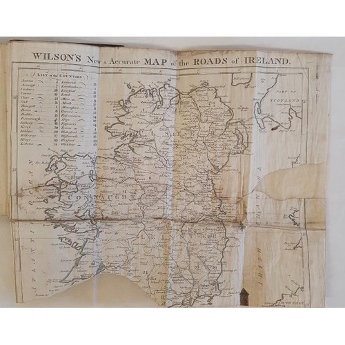 485 - The Post Chaise Companion of Travellers Directory Through Ireland. Dublin. 1786. 1st edition. Large ... 