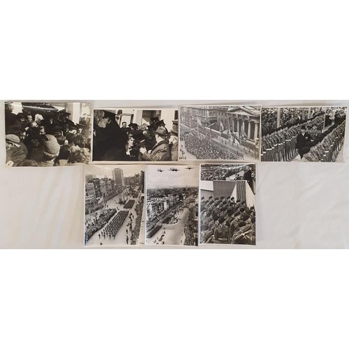 495 - Seven Original Photographs of the 50th anniversary of the 1916 rising. These photos were taken durin... 