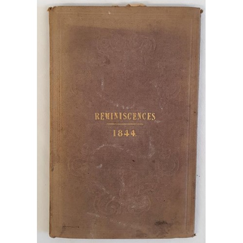 505 - [Wexford rarity] Reminiscences of 1844 by a Young Lady. London, Davy. 1845. Poems on River scenery o... 