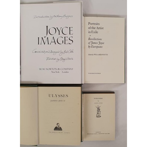 518 - James Joyce: Joyce Images with Introduction by Anthony Burgess, 1994 HB DJ; Portraits of the Artist ... 