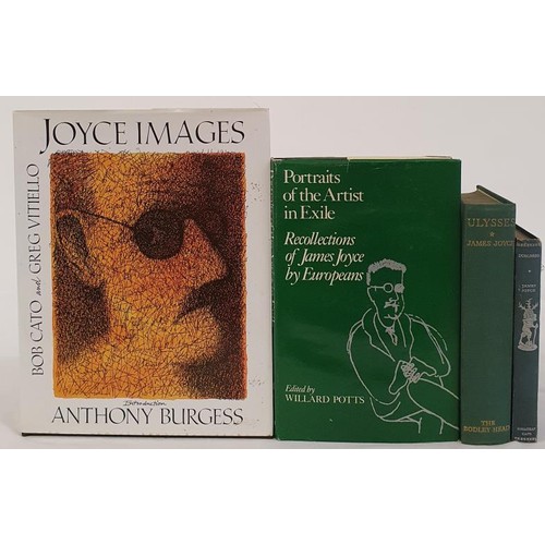 518 - James Joyce: Joyce Images with Introduction by Anthony Burgess, 1994 HB DJ; Portraits of the Artist ... 