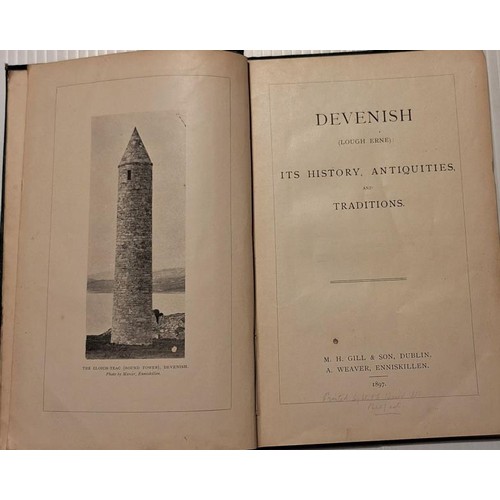 567 - Fermanagh Interest. Devenish (Lough Erne), Its History, Antiquities and Traditions (1897) – ve... 