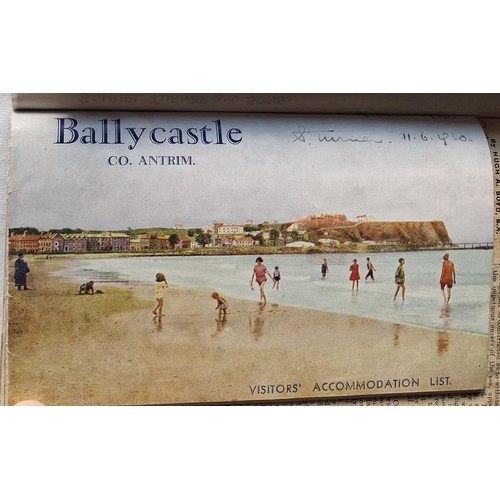 581 - North Antrim – interesting collection of items relating to the Portrush-Ballycastle area. Incl... 