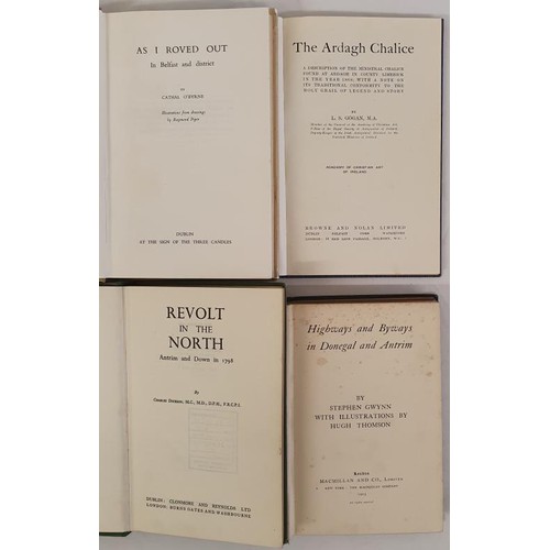 598 - Irish Interest: The Ardagh Chalice by L S Gógan,1932 HB; Highways and Byways in Donegal and A... 