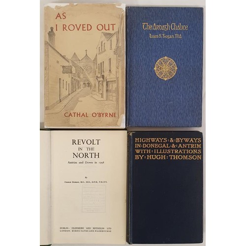 598 - Irish Interest: The Ardagh Chalice by L S Gógan,1932 HB; Highways and Byways in Donegal and A... 