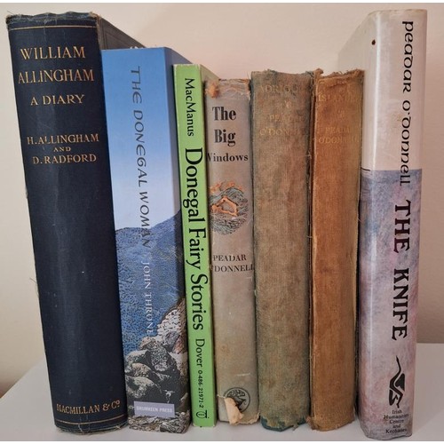 611 - Donegal Literary Interest (Seven Books), including the following first editions by Peadar O’Do... 