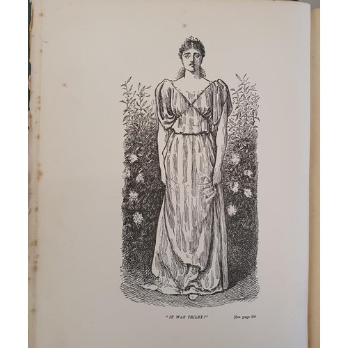 447 - Trilby Du Maurier, George Published by Osgood, McIlvaine, London, 1895, 1st Ed, Orig. blue cloth, 44... 