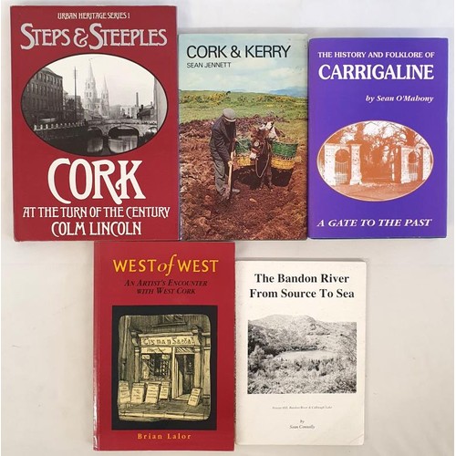 7 - Cork interest. The History and Folklore of Carrigaline a gateway to the past by Sean O’Mahony.... 