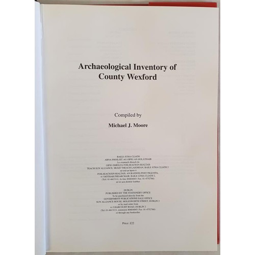 18 - Archaeological Inventory of County Wexford Moore, Michael Published by Duchas The Heritage Society, ... 
